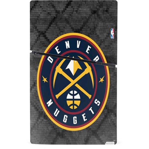 NBA Denver Nuggets Dark Rust PS5 Slim Digital Edition Console Skin