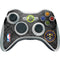NBA Denver Nuggets Dark Rust Xbox 360 Wireless Controller Skin