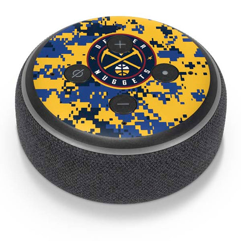NBA Denver Nuggets Digi Camo Amazon Echo Dot Skin