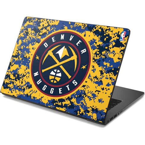 NBA Denver Nuggets Digi Camo Dell Chromebook Skin