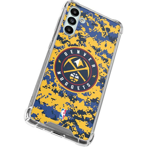 NBA Denver Nuggets Digi Camo Galaxy A13 5G Clear Case