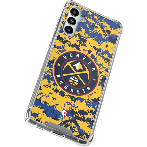 NBA Denver Nuggets Digi Camo Galaxy A15 5G Clear Case