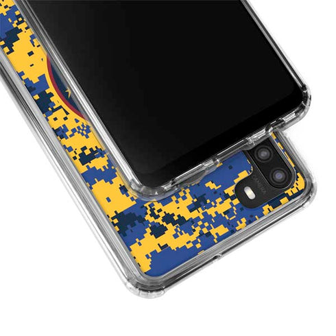 NBA Denver Nuggets Digi Camo Galaxy A21 Clear Case