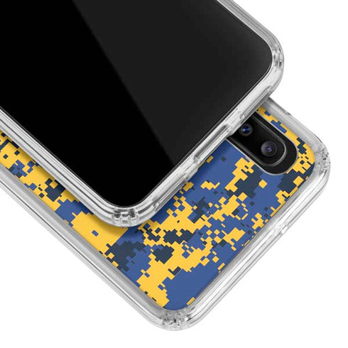 NBA Denver Nuggets Digi Camo Galaxy A30 Clear Case