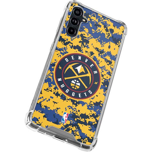 NBA Denver Nuggets Digi Camo Galaxy A54 5G Clear Case
