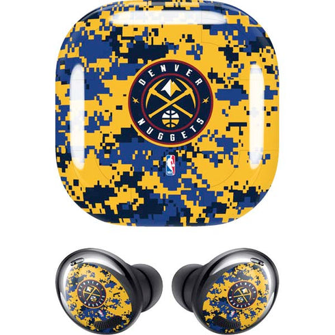 NBA Denver Nuggets Digi Camo Galaxy Buds Pro Skin
