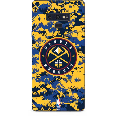 NBA Denver Nuggets Digi Camo Galaxy Note 9 Skin
