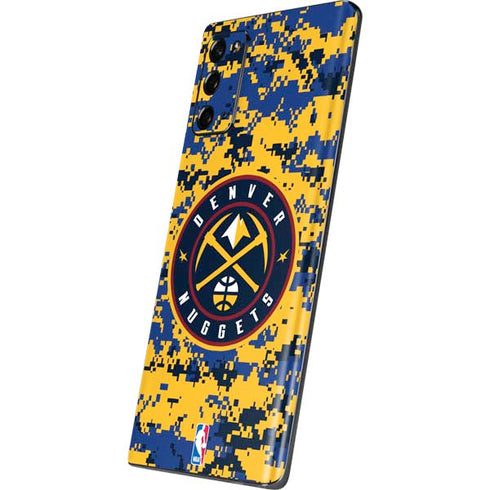 NBA Denver Nuggets Digi Camo Galaxy Note20 5G Skin