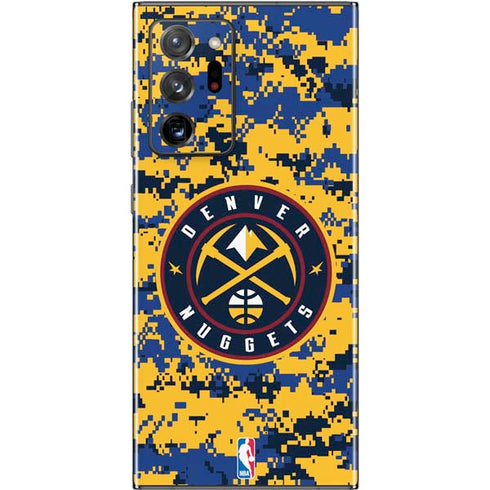 NBA Denver Nuggets Digi Camo Galaxy Note20 Ultra 5G Skin