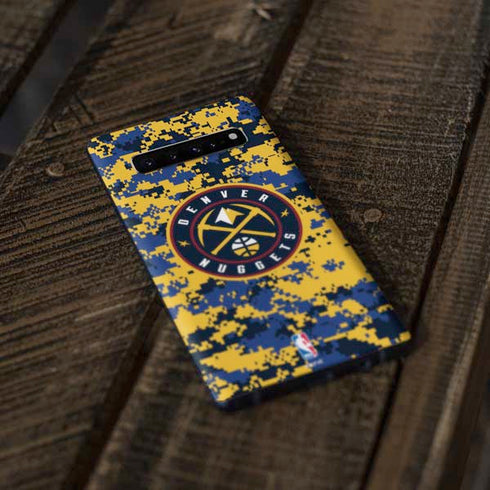 NBA Denver Nuggets Digi Camo Galaxy S10 Plus Skin