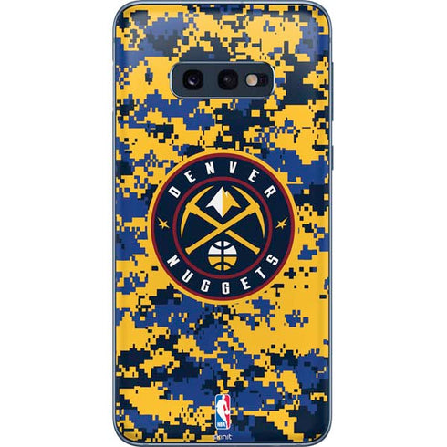 NBA Denver Nuggets Digi Camo Galaxy S10e Skin