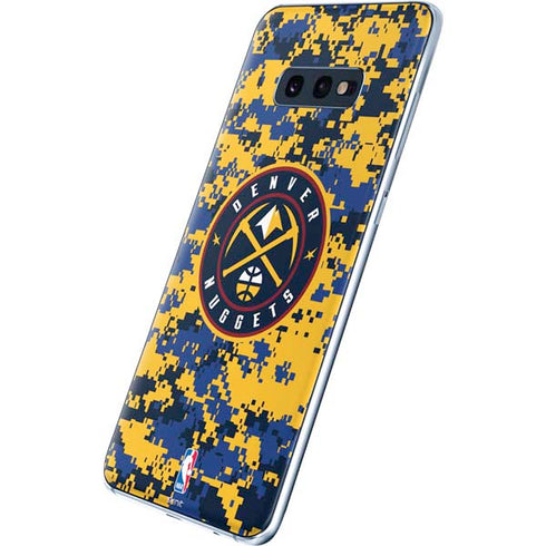 NBA Denver Nuggets Digi Camo Galaxy S10e Skin