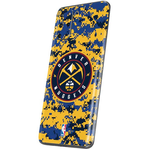 NBA Denver Nuggets Digi Camo Galaxy S20 Plus Skin