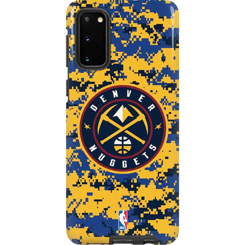 NBA Denver Nuggets Digi Camo Galaxy S20 Pro Case