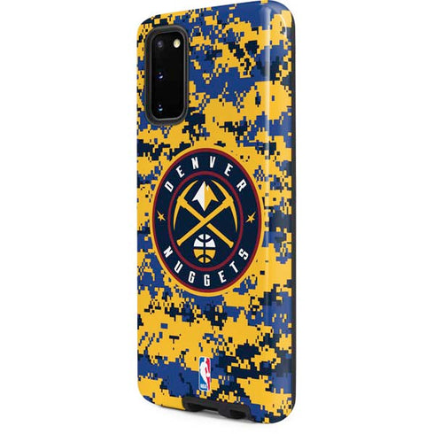 NBA Denver Nuggets Digi Camo Galaxy S20 Pro Case