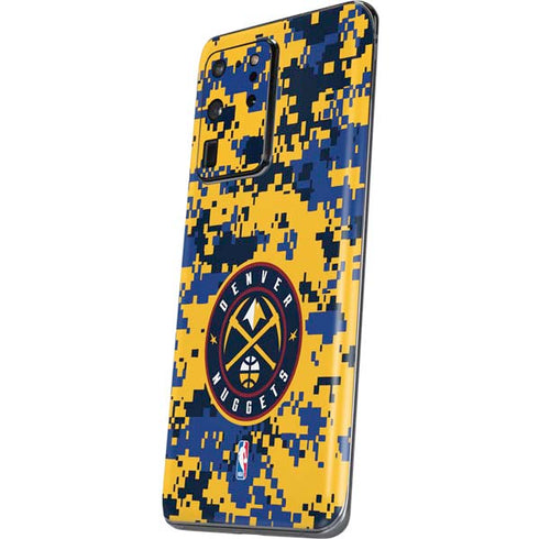 NBA Denver Nuggets Digi Camo Galaxy S20 Ultra 5G Skin
