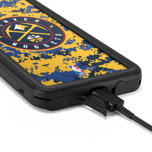 NBA Denver Nuggets Digi Camo Galaxy S20 Waterproof Case