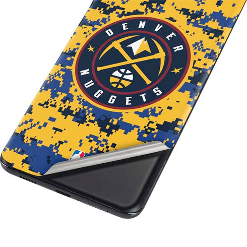 NBA Denver Nuggets Digi Camo Galaxy S21 5G Skin