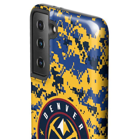 NBA Denver Nuggets Digi Camo Galaxy S21 FE Pro Case