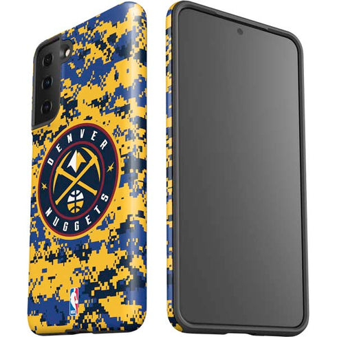 NBA Denver Nuggets Digi Camo Galaxy S21 FE Pro Case