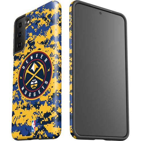 NBA Denver Nuggets Digi Camo Galaxy S21 Plus 5G Pro Case