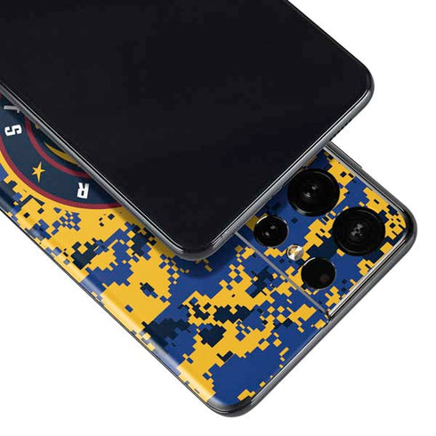 NBA Denver Nuggets Digi Camo Galaxy S21 Ultra 5G Skin