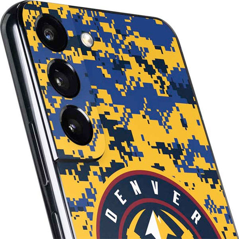 NBA Denver Nuggets Digi Camo Galaxy S22 Plus Skin
