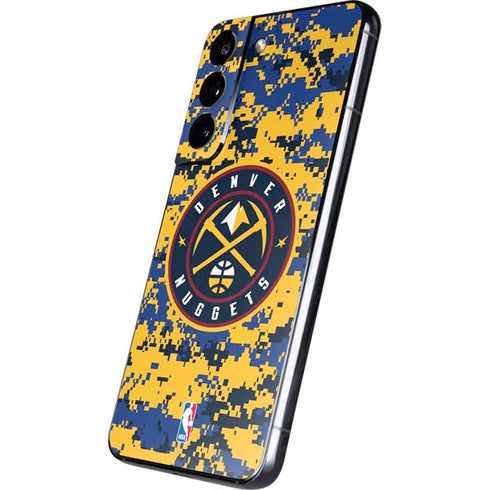 NBA Denver Nuggets Digi Camo Galaxy S22 Skin