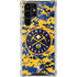 NBA Denver Nuggets Digi Camo Galaxy S22 Ultra Clear Case