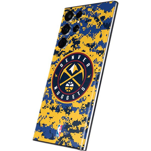 NBA Denver Nuggets Digi Camo Galaxy S22 Ultra Skin