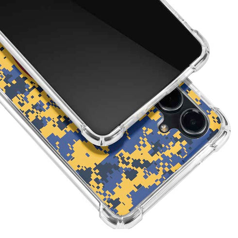 NBA Denver Nuggets Digi Camo Galaxy S23 FE Clear Case