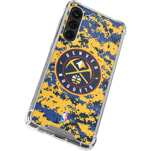 NBA Denver Nuggets Digi Camo Galaxy S23 Plus Clear Case