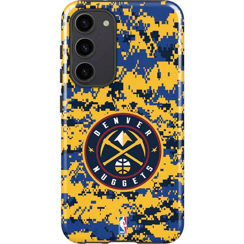 NBA Denver Nuggets Digi Camo Galaxy S23 Plus Pro Case