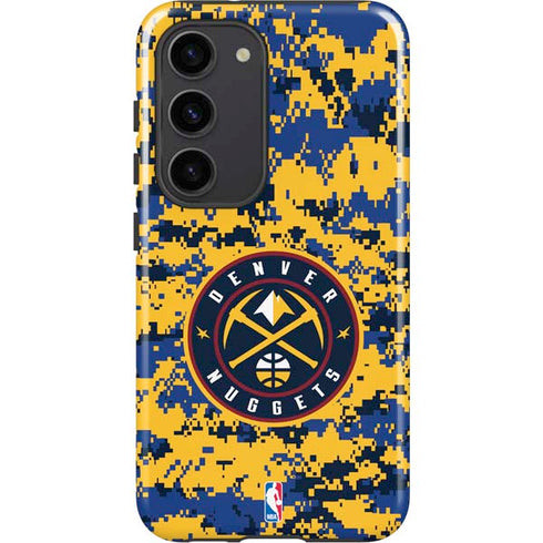 NBA Denver Nuggets Digi Camo Galaxy S23 Pro Case