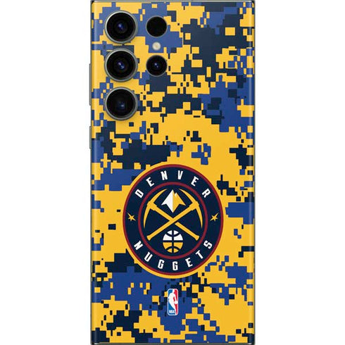 NBA Denver Nuggets Digi Camo Galaxy S23 Ultra Skin