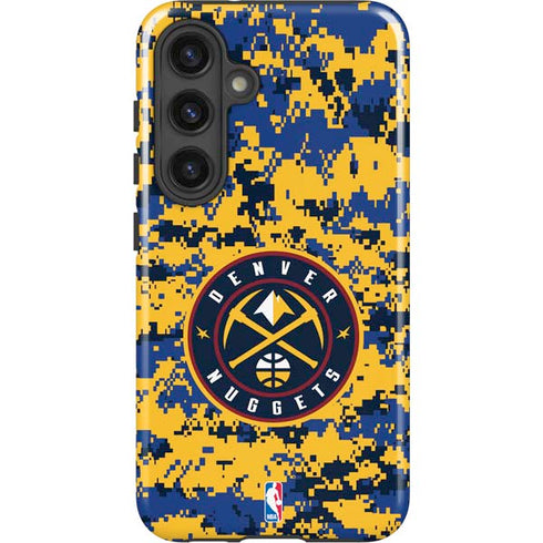 NBA Denver Nuggets Digi Camo Galaxy S24 Impact Case