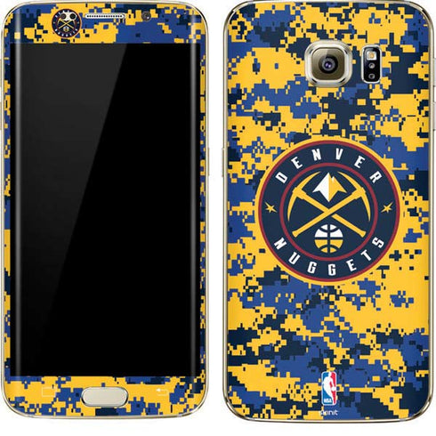 NBA Denver Nuggets Digi Camo Galaxy S7 Edge Skin