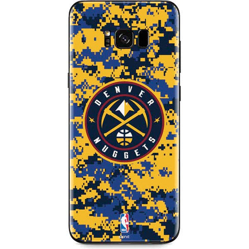 NBA Denver Nuggets Digi Camo Galaxy S8 Plus Skin