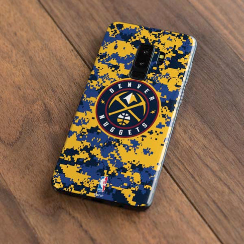 NBA Denver Nuggets Digi Camo Galaxy S9 Plus Skin
