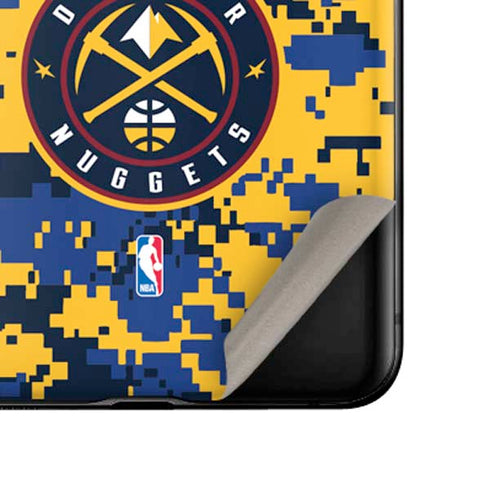 NBA Denver Nuggets Digi Camo Galaxy Z Flip Skin