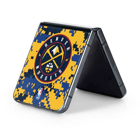 NBA Denver Nuggets Digi Camo Galaxy Z Flip5 5G Skin