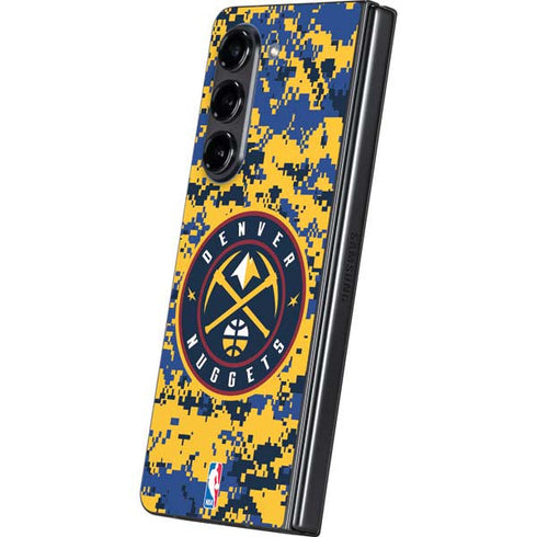 NBA Denver Nuggets Digi Camo Galaxy Z Fold5 5G Skin
