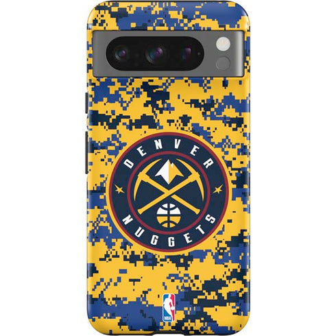 NBA Denver Nuggets Digi Camo Google Pixel 8 Pro Impact Case