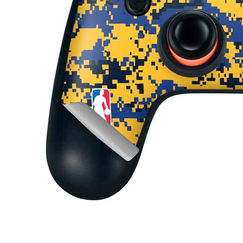 NBA Denver Nuggets Digi Camo Google Stadia Controller Skin