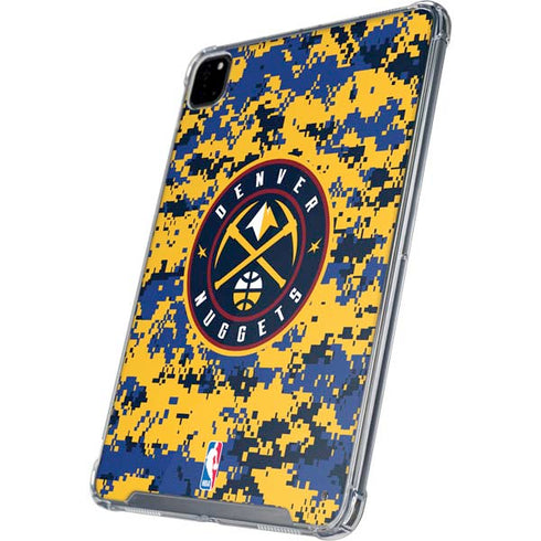 NBA Denver Nuggets Digi Camo iPad Pro 12.9in (2020) Clear Case