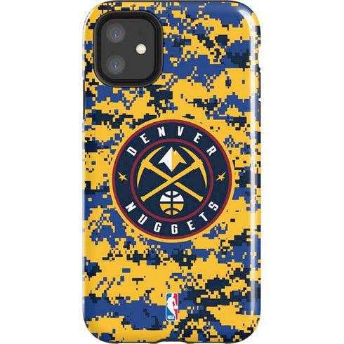 NBA Denver Nuggets Digi Camo iPhone 11 Impact Case