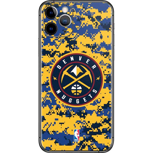 NBA Denver Nuggets Digi Camo iPhone 11 Pro Skin