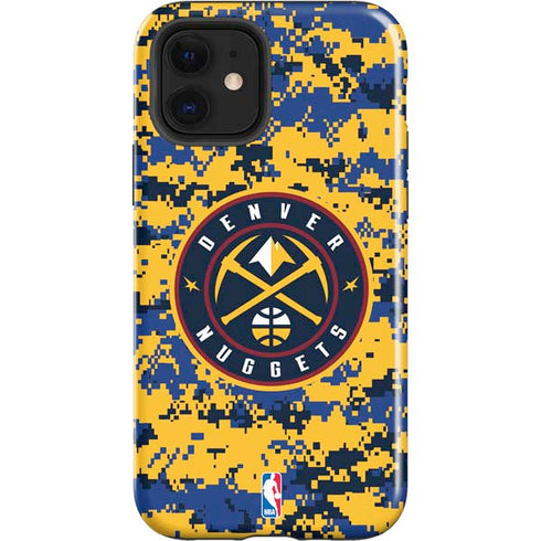 NBA Denver Nuggets Digi Camo iPhone 12 Impact Case