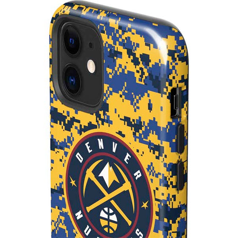NBA Denver Nuggets Digi Camo iPhone 12 Impact Case