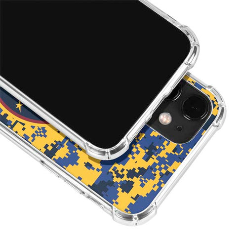 NBA Denver Nuggets Digi Camo iPhone 12 Mini Clear Case